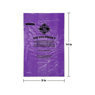 Bags On Board Rainbow Dog Poop Bags – 140 Bags